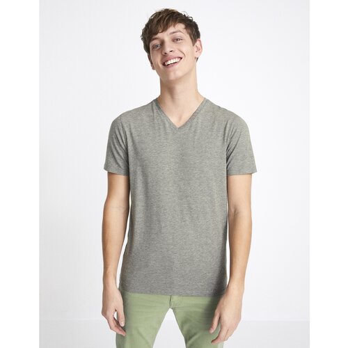 Celio Cotton T-shirt Neuniv - Men Slike