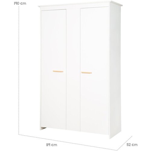 Roba Bijela dječja garde119x190x52 cm Anton &amp;ndash; Slike