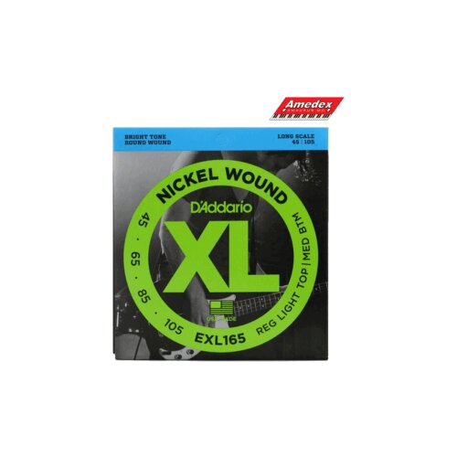  ŽICE ZA BASS D’ADDARIO EXL165, 45-105, Long Sc. Cene