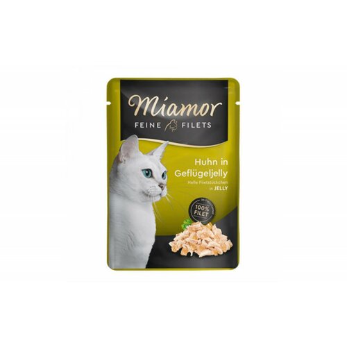 Finnern miamor feine filets, fileti u želeu piletina - sosić za mačke 100 g Cene