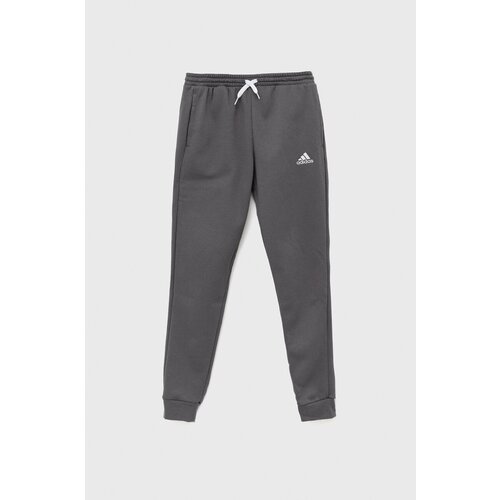 Adidas Dječji donji dio trenirke ENT22 SW PNTY boja: siva, glatki materijal Cijene