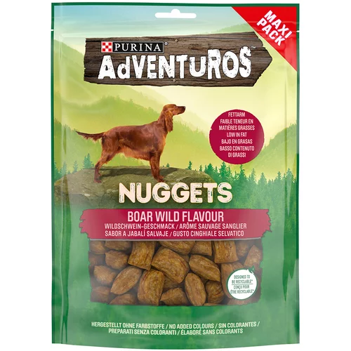 Adventuros PURINA Nuggets - Sparpaket: 2 x 90 g