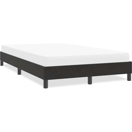 VidaXL posteljni okvir brez vzmetnice črna 120x210 cm žamet Slike