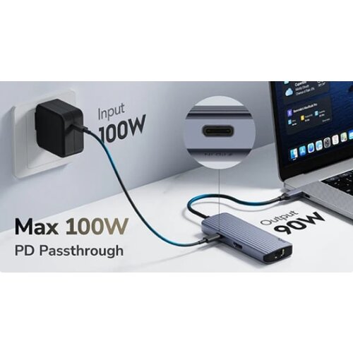 Cudy UH606 6-In-1 USB-C Hub with Gigabit Ethernet Port Slike