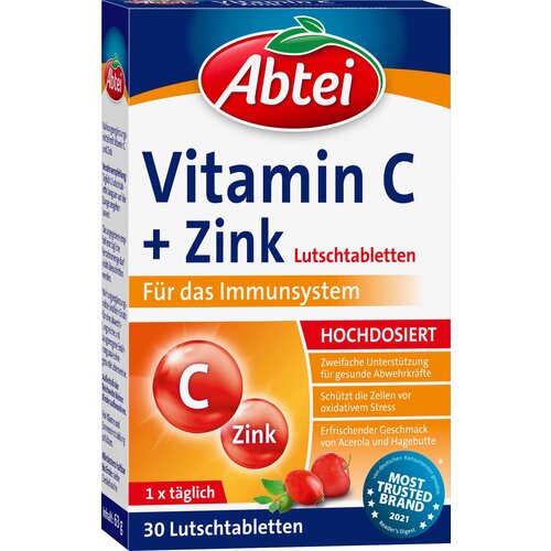 Vitamin C + cink - 30 liz. tabl. Slike