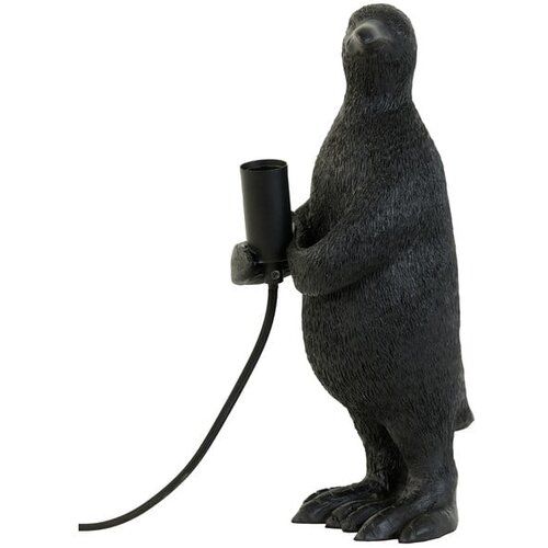 Light &amp;amp; Living Črna namizna svetilka (vi&amp;scaron;ina 34 cm) Penguin - Light &amp;amp; Living Slike
