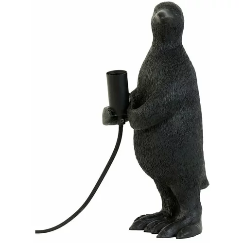 Light & Living Crna stolna lampa (visina 34 cm) Penguin -