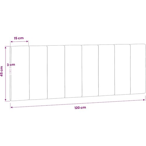  Jastuk za uzglavlje Hanko ružičasti 120 cm bar&amp;scaron;unasti Slike
