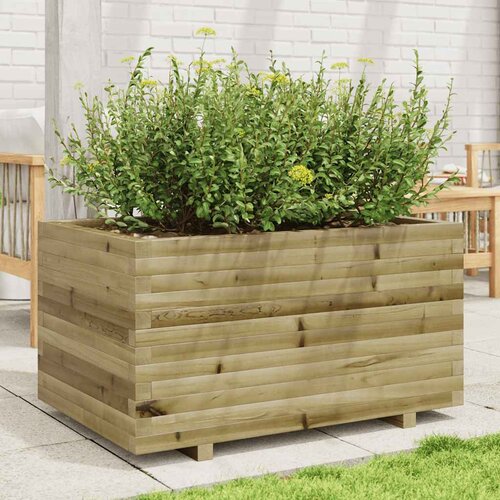  Vrtna sadilica 90x60x49,5 cm od impregnirane borovine Slike