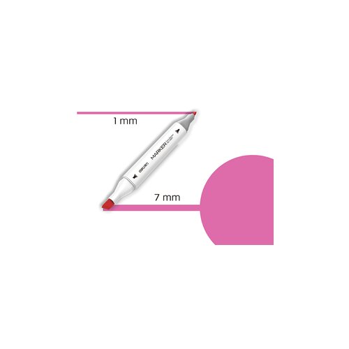 Deli marker sketch 6 jarko roze 70801A-6 Slike