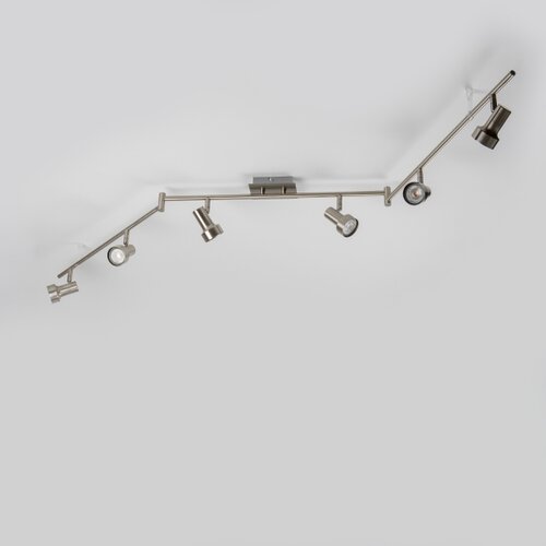  LED spot svetiljka 6xGU10/4,7W/230V mat hrom Slike