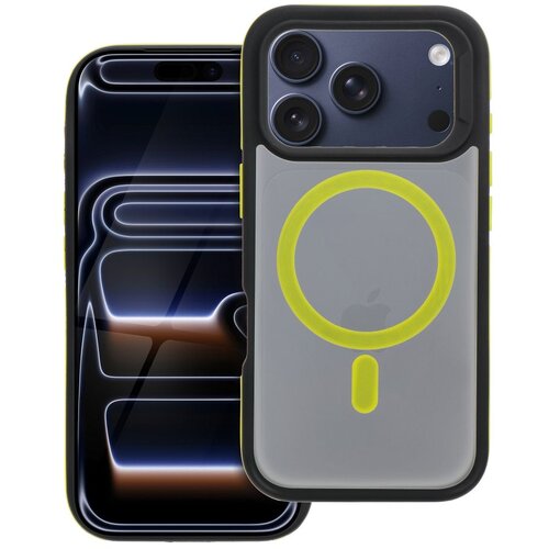  Ovitek za iPhone 17 Pro serije NEO, združljiv z MagSafe, z ojačanimi vogali, Rumena, (5000190263) Slike