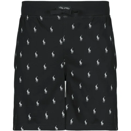 Polo Ralph Lauren Kratke hlače & Bermuda SLIM SHORT SLEEP BOTTOM Črna