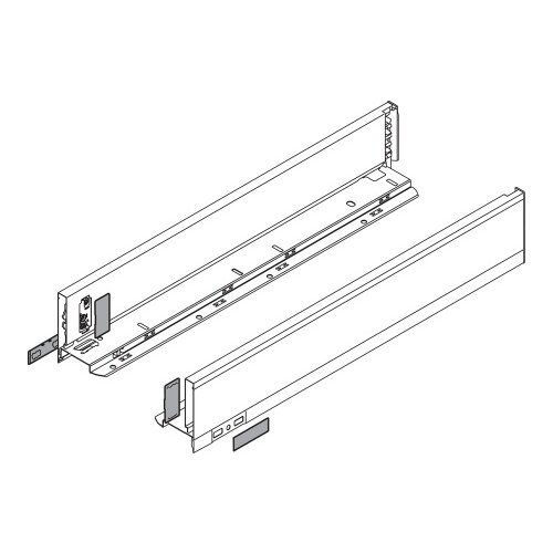 LegraBox Stranica M Orion Grey L-500mm - 770M5002S ( 421-824 ) Slike