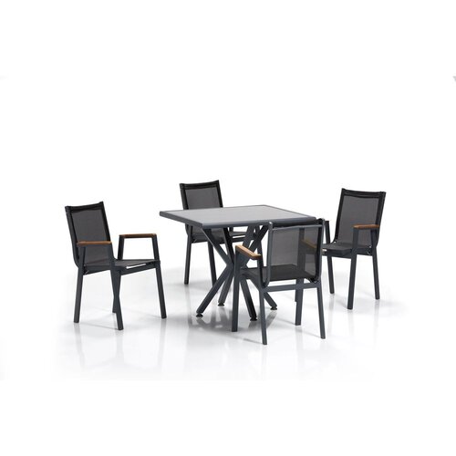  Samara 2 - Grey, Black vrtna miza in stoli, (21065121) Slike