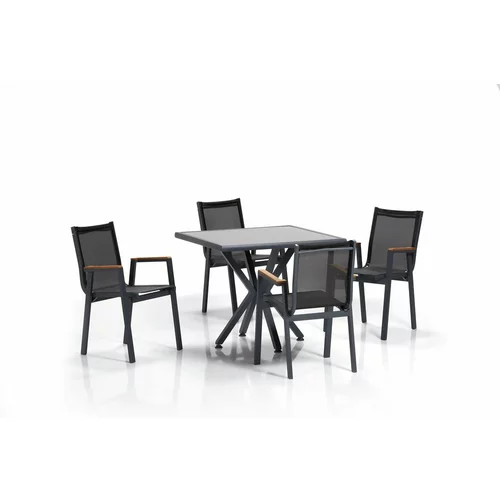  Samara 2 - Grey, Black vrtna miza in stoli, (21065121)