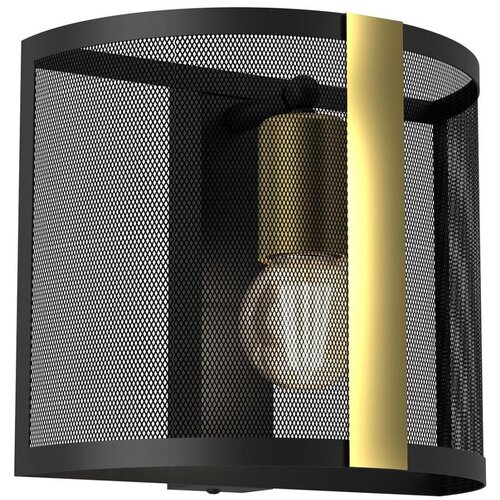  Zidna lampa KAGA 1xE27/60W/230V crna/zlatna Cene