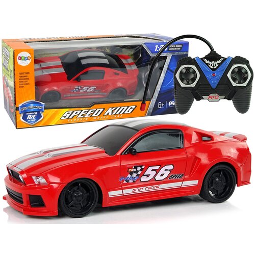  Auto na daljinsko upravljanje 1:24 Tinted - crveni Slike