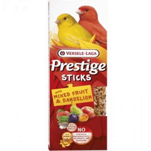Versele-laga 2 Sticks Canary Mixed Fruit&Dandelion &#8211; 60g Cene