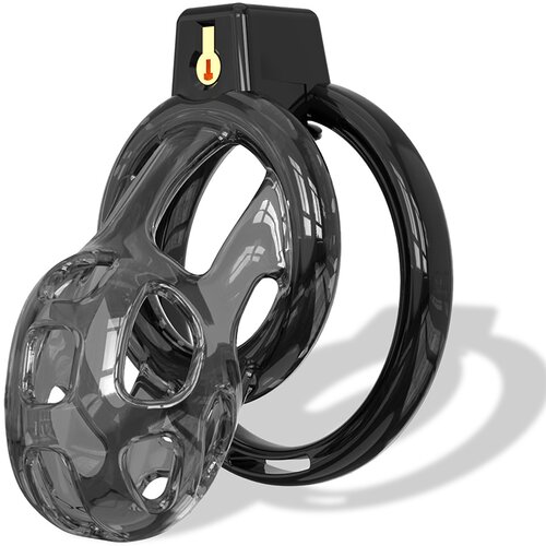 Cellmate Gladiator Soft Chastity Cage Clear Size 1 Slike