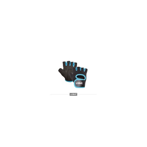 Liveup rukavice za fitnes i teret. crno-plava -S/M - LS3077 Slike