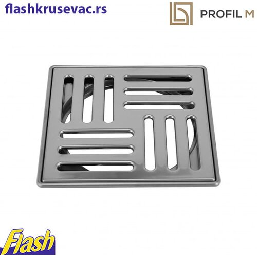 Profil M Podna re&scaron;etka HROM 15x15 - PROFIL M - PMSQ-150CR Cene