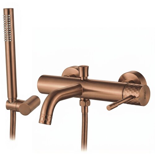 Rea Me&scaron;alnik za kopel Lungo Diamond Brush Copper Cene