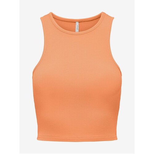 Only Orange Womens Crop Top Top Belia - Women Cijene