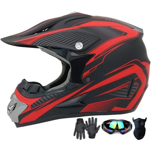 Prolinetech Kaciga za Qvad-BMX-Cros PLT/HE-RED_S Slike