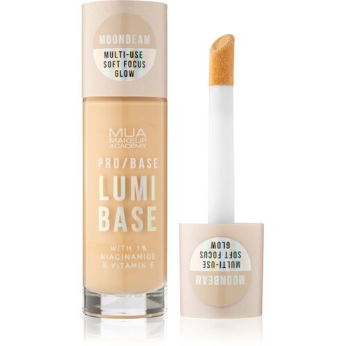 MUA Makeup Academy PRO/BASE Lumi Base posvjetljujući primer nijansa Moonbeam (Neutral) 33 ml Slike