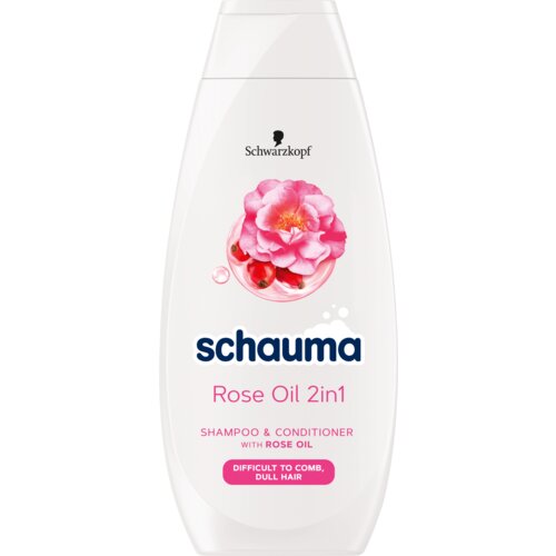 Schauma Rose Oil 2in1 šampon in balzam za večji sijaj in enostavno razčesavanje za ženske Cene