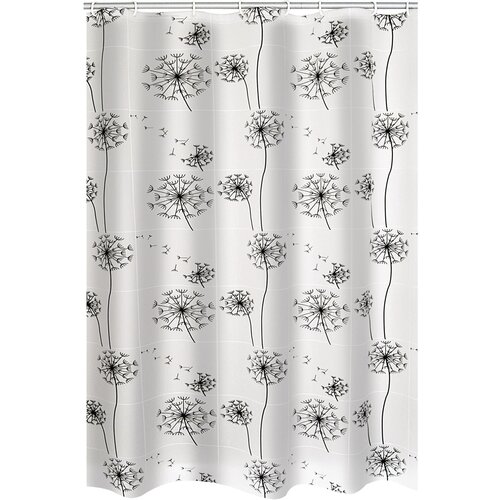 Ridder 303210 ZAVESA ZA KADU MOONFLOWER 180X200 PEVA Cene