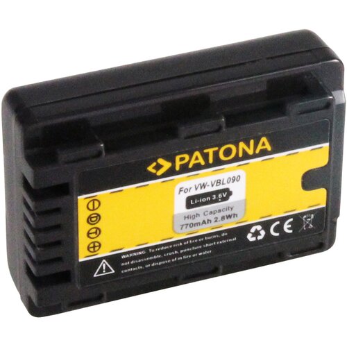 OTB baterija VW-VBY100 / VW-VBL090 za panasonic HC-V110 / SDR-S50 / SDR-T50, 850 mah kompatibilna Slike