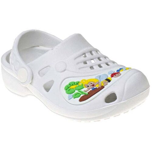 Polino papuče za dečake E077PF019 WHITE Slike
