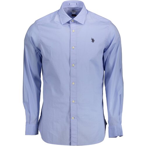 U.S. Polo Assn. US POLO SHIRT LONG SLEEVE MAN LIGHT BLUE Slike