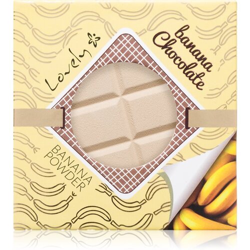 Lovely Banana Chocolate kompaktni puder za poenotenje tona kože 9 g Slike