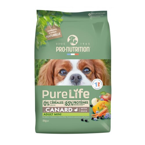 Pro nutrition dog pure life adult mini pacetina 8kg Slike
