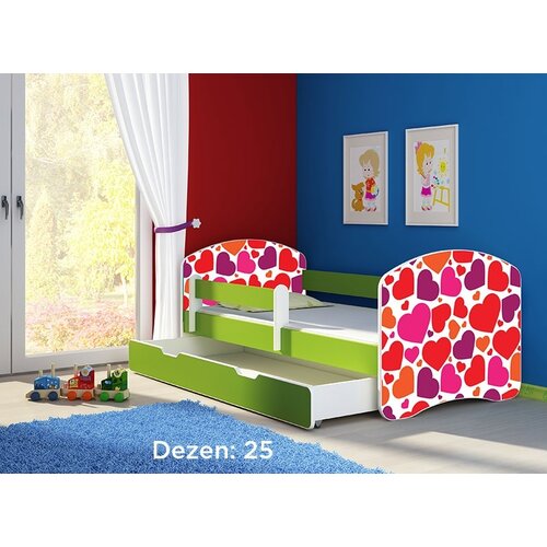 ACMA Krevet za decu Green sa fiokom 140x70 2 25 Cene