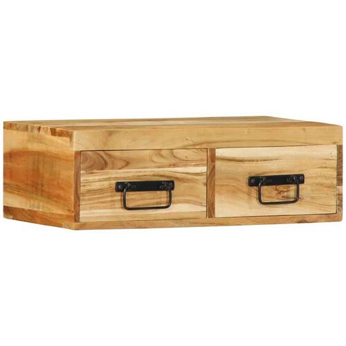 vidaXL Zidni TV ormarić 60x30x19 cm puno drvo bagrem Cene