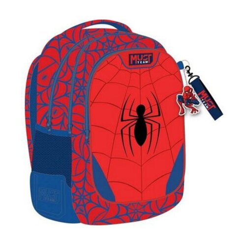 DIAKAKIS Ruksak Spiderman 32x18x43cm 3 zipa crveni 000508747 Cijene