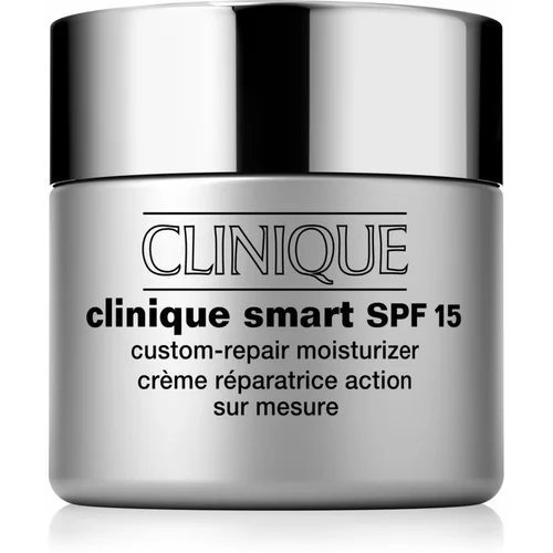 Clinique Smart™ SPF 15 Custom-Repair Moisturizer dnevna hidratantna krema protiv bora za suhu i mješovitu kožu lica SPF 15 75 ml