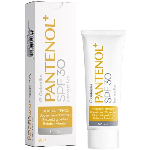 Galenika a.d. Beograd Pantenol+SPF30 krema za lice, 50ml Slike
