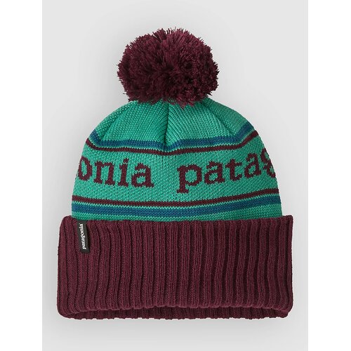 Patagonia Powder Town Kids Kapa park stripe / solo teal Cene