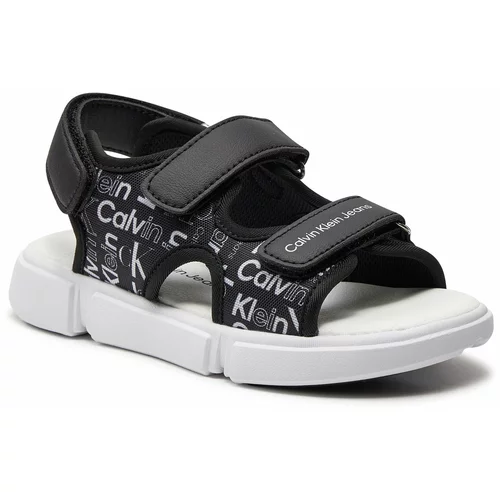Calvin Klein Jeans Sandali V3B2-80910-1704 M Black 999