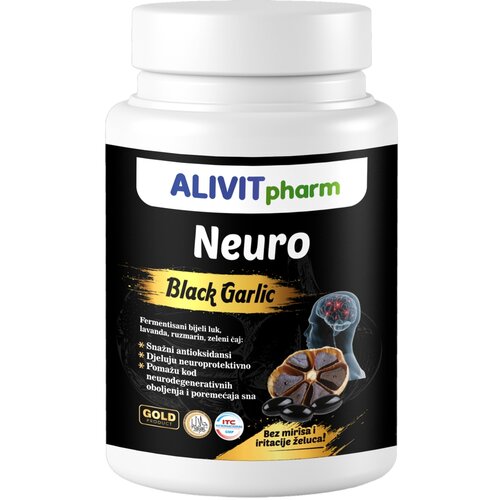 Alivit black garlic neuro, 90 kapsula Cene