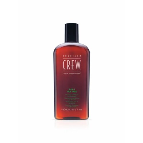 American Crew 3in1 čajno drvo formula za opuštanje 450ml Slike