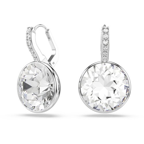 Swarovski Uhani srebrna / transparentna Cene