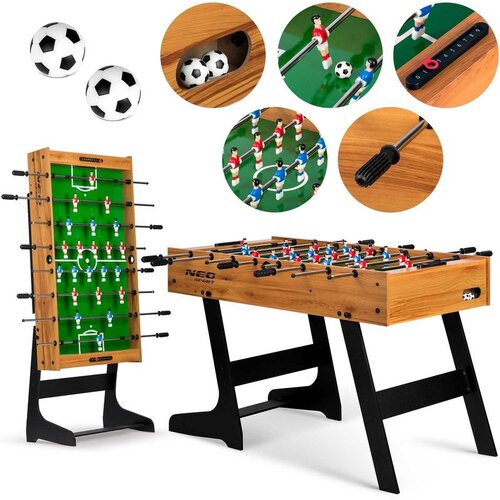  Neosport drveni stolni nogomet 121 x 61 x 80 cm NS-803 Cene