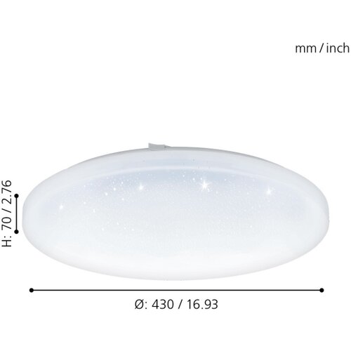 Eglo led plafonjera FRANIA-S 97879 Slike