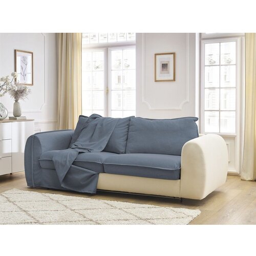 Bobochic Paris Plava sofa za spavanje/sklopiva 216 cm Archimede &amp;ndash; Slike